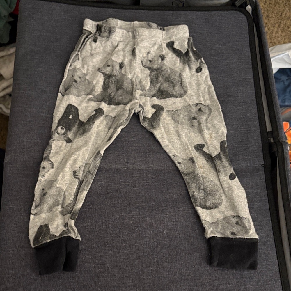 Carter's Gray Animal Print Joggers